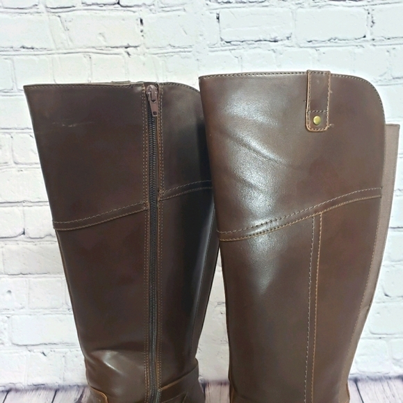 INDIGO RD. Irsalma Knee High Boots Brown Size 9.5 - Picture 8 of 16